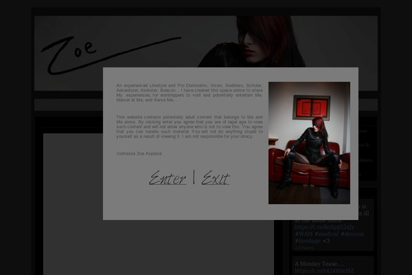 Suffusion theme site design template sample