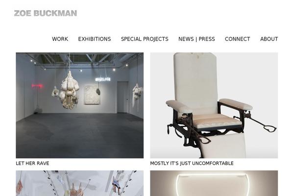 Zoe theme site design template sample