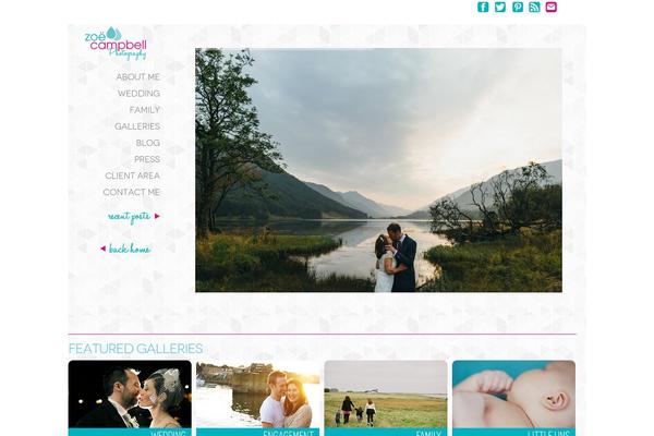 ProPhoto 5 theme site design template sample