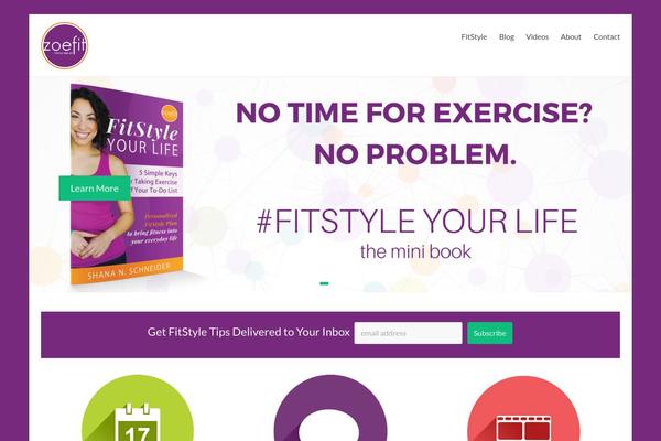 Spacious Pro theme site design template sample
