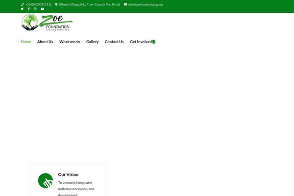 Site using Themesflat-elementor plugin
