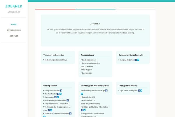 Moments theme site design template sample