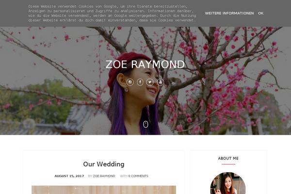 Sastro theme site design template sample