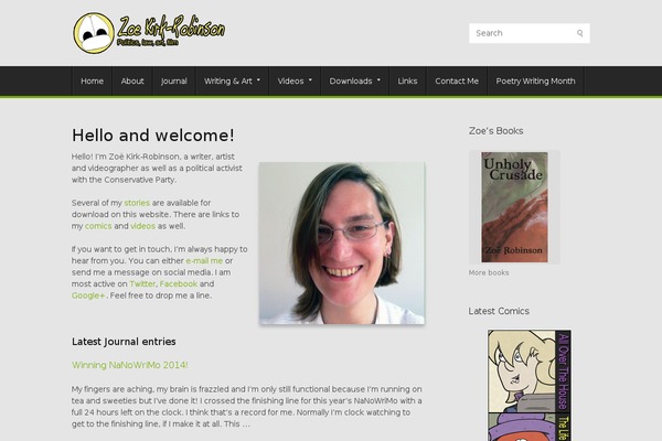 Site using Comic Easel plugin