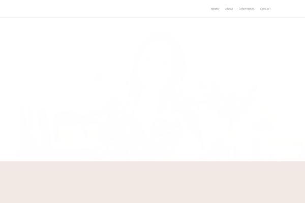 Divi theme site design template sample
