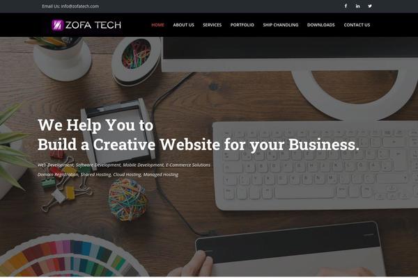 zofatech.com site used Dcagency