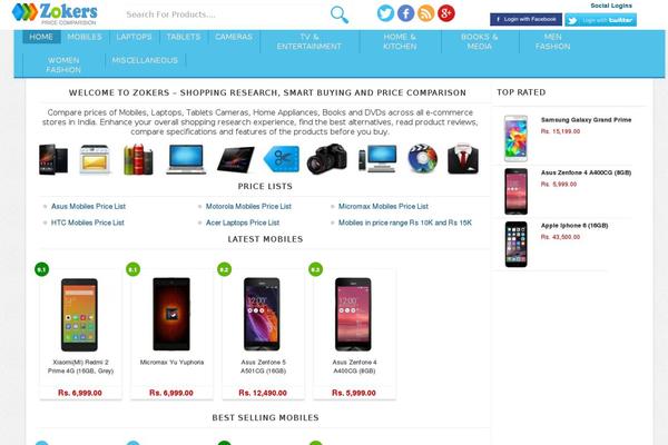 Site using Nextend Twitter Connect plugin