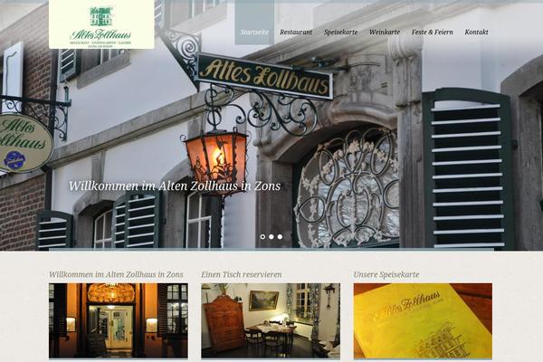 White Rock theme site design template sample