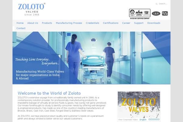 zolotovalves.com site used Zolotovalves