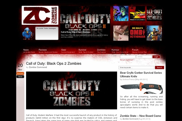 Site using DDSlider plugin