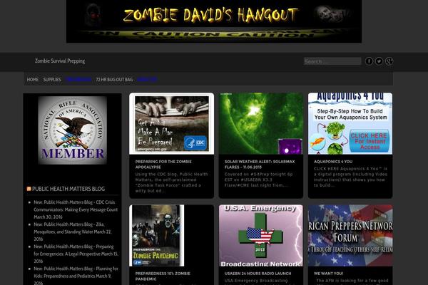 Newp theme site design template sample