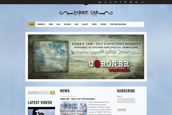 Soundboard theme site design template sample