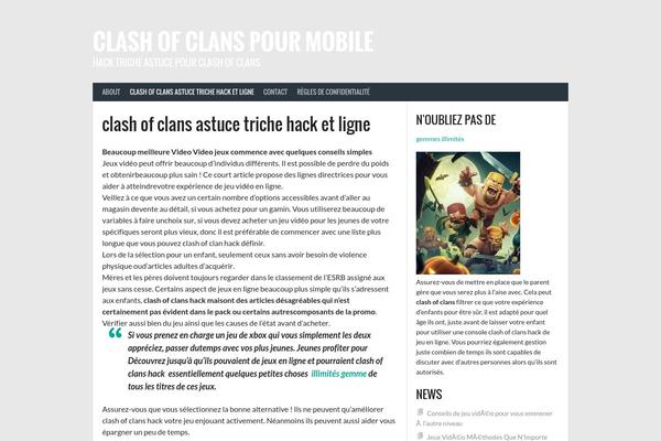 Rookie theme site design template sample