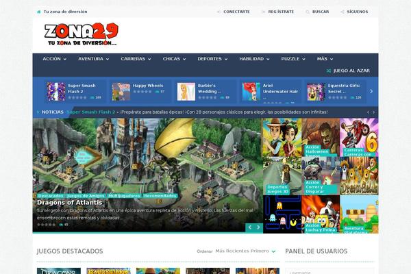 Myarcadetheme theme site design template sample