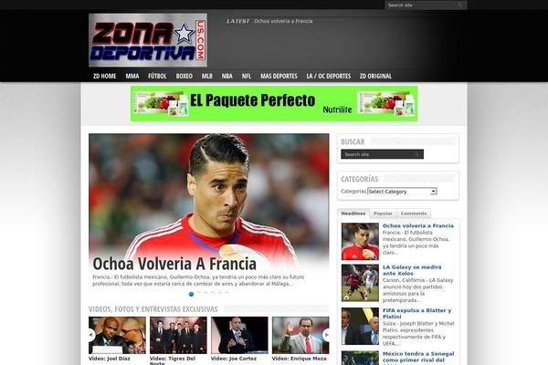Resportsive theme site design template sample