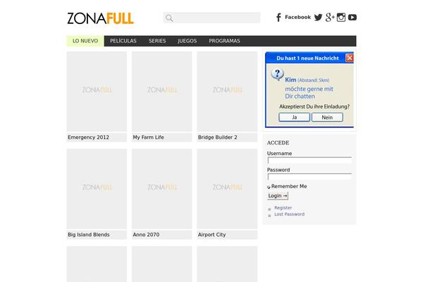Site using GetSocial plugin