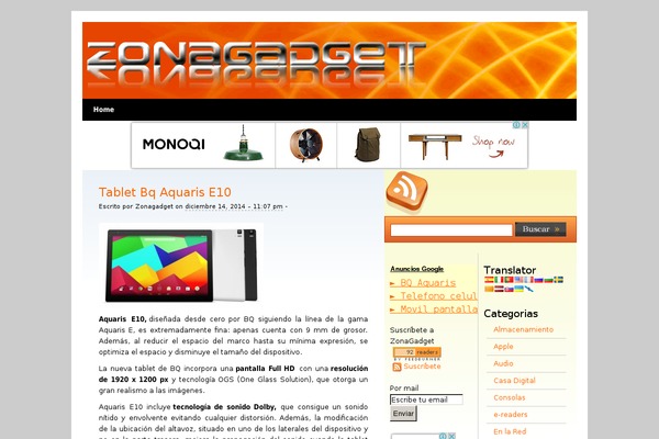 zonagadget.com site used Xplosive