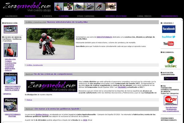 zonagravedad.com site used MightyMag