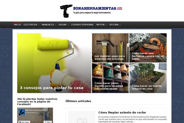 zonaherramientas.com site used Rehub-theme