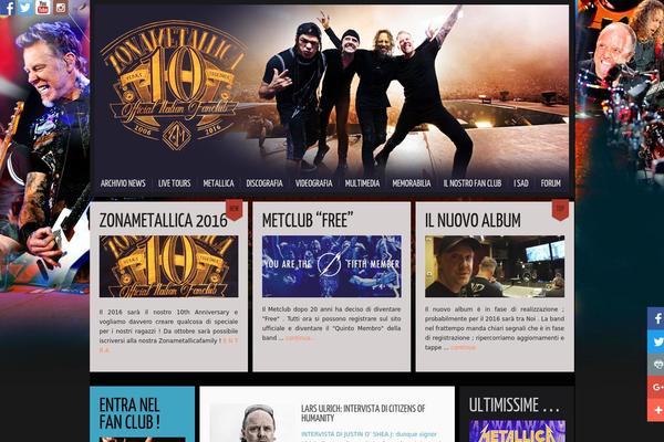 Big Easy theme site design template sample