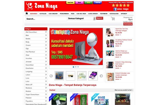 WP-Grosir theme site design template sample