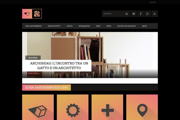 BUCKET theme site design template sample