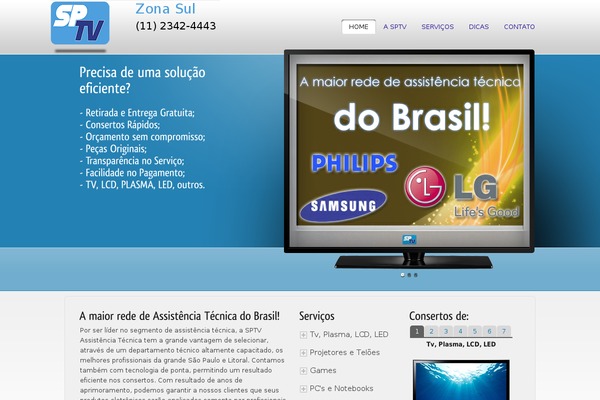 zonasulsptv.com.br site used Nextelement
