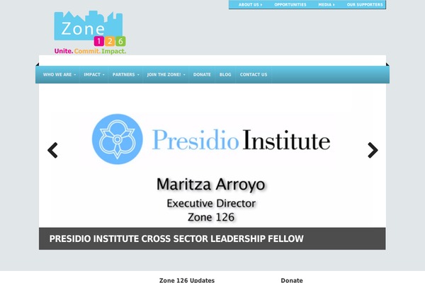 Zone theme site design template sample