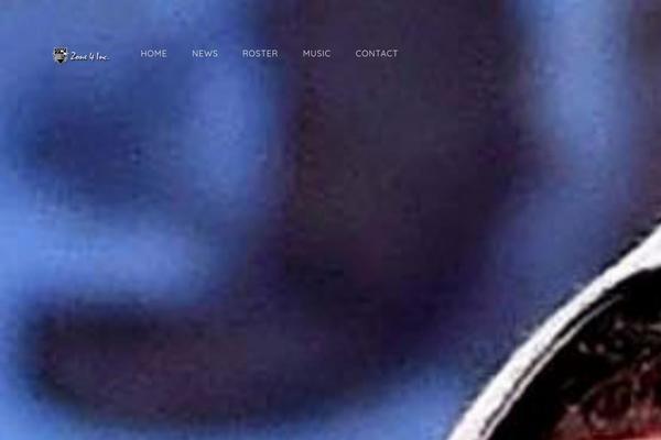 SoundRise theme site design template sample