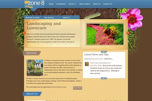 eBusiness theme site design template sample