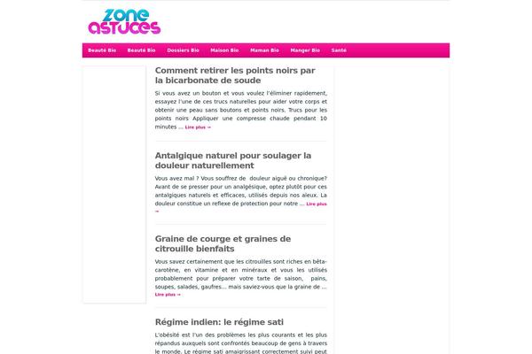 zoneastuces.com site used Zone