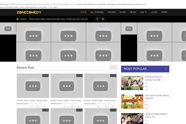 Site using Video-ads plugin