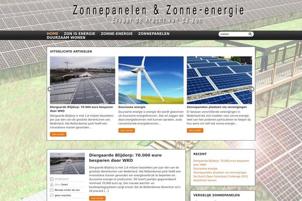 Technologic theme site design template sample