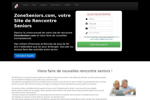 zoneseniors.com site used Chatcam