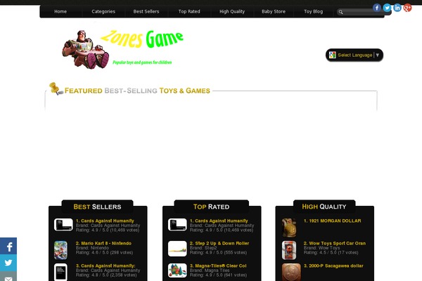 Site using Image-scroller-fx plugin