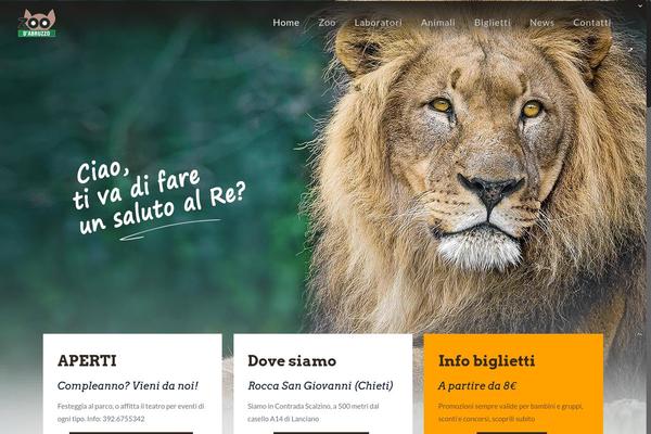 Verona theme site design template sample