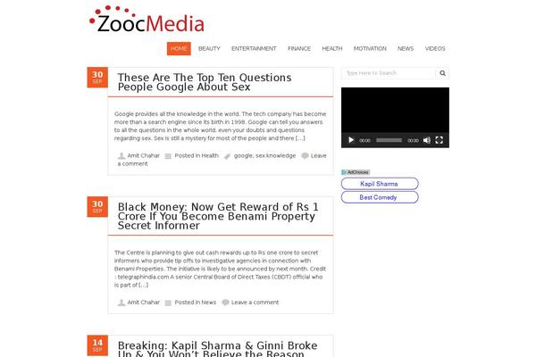 BlackBird theme site design template sample
