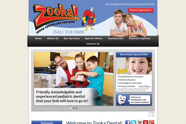 Gm theme site design template sample