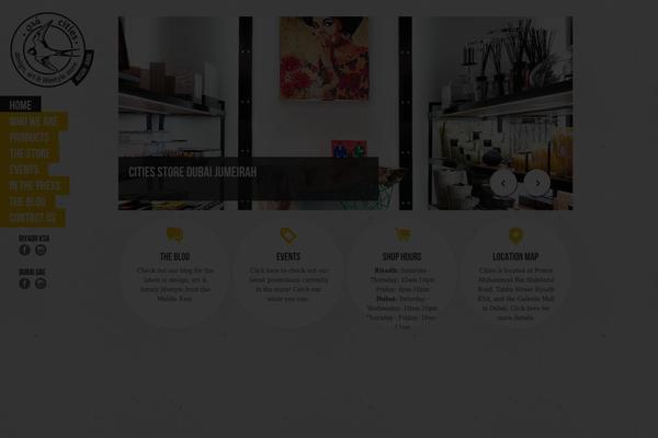 In-motion theme site design template sample
