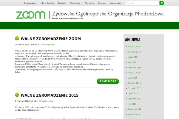 Nature theme site design template sample