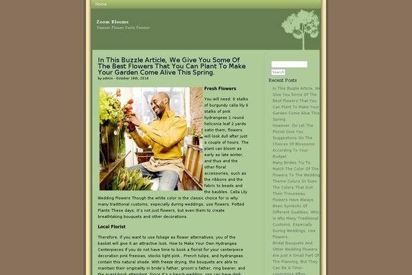 SoftGreen theme site design template sample