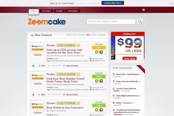 Clipper theme site design template sample
