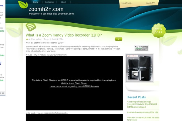 zoomh2n.com site used Freshcitrus