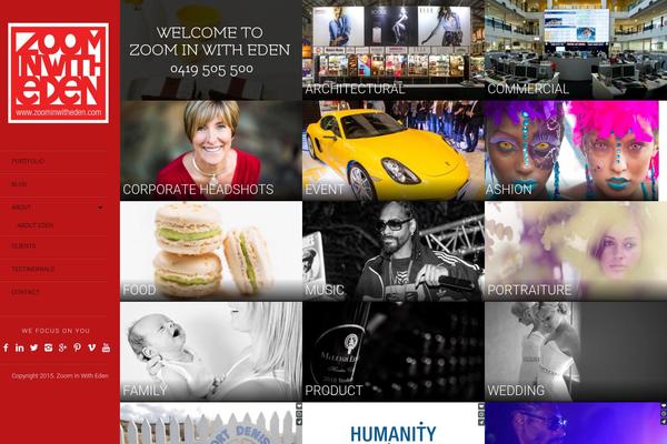 zoominwitheden.com site used LENS