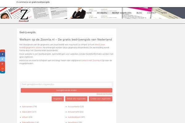 Directory Starter theme site design template sample