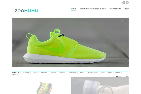Inspire theme site design template sample