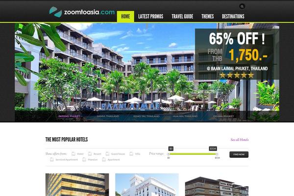 Voyage Parent theme site design template sample