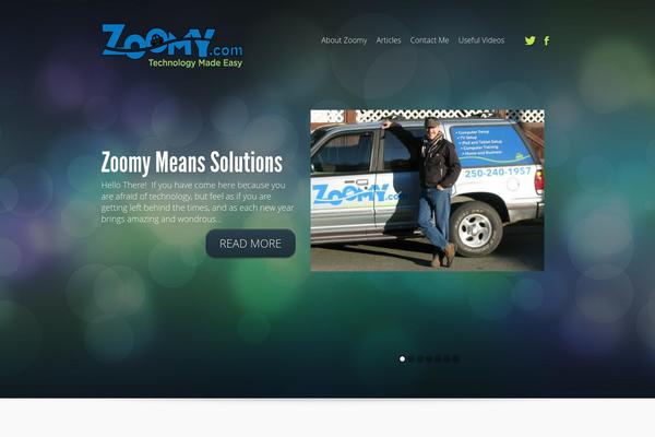 Fusion theme site design template sample