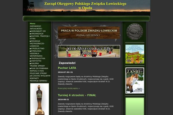 Site using Collapsing Pages plugin