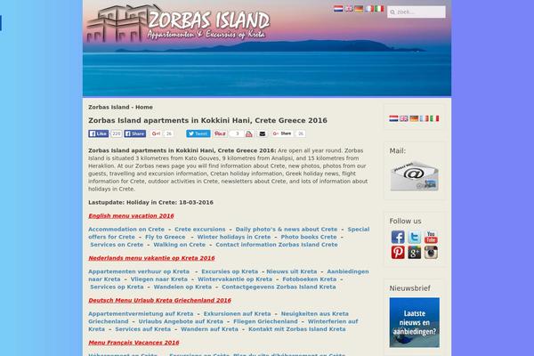 Master theme site design template sample